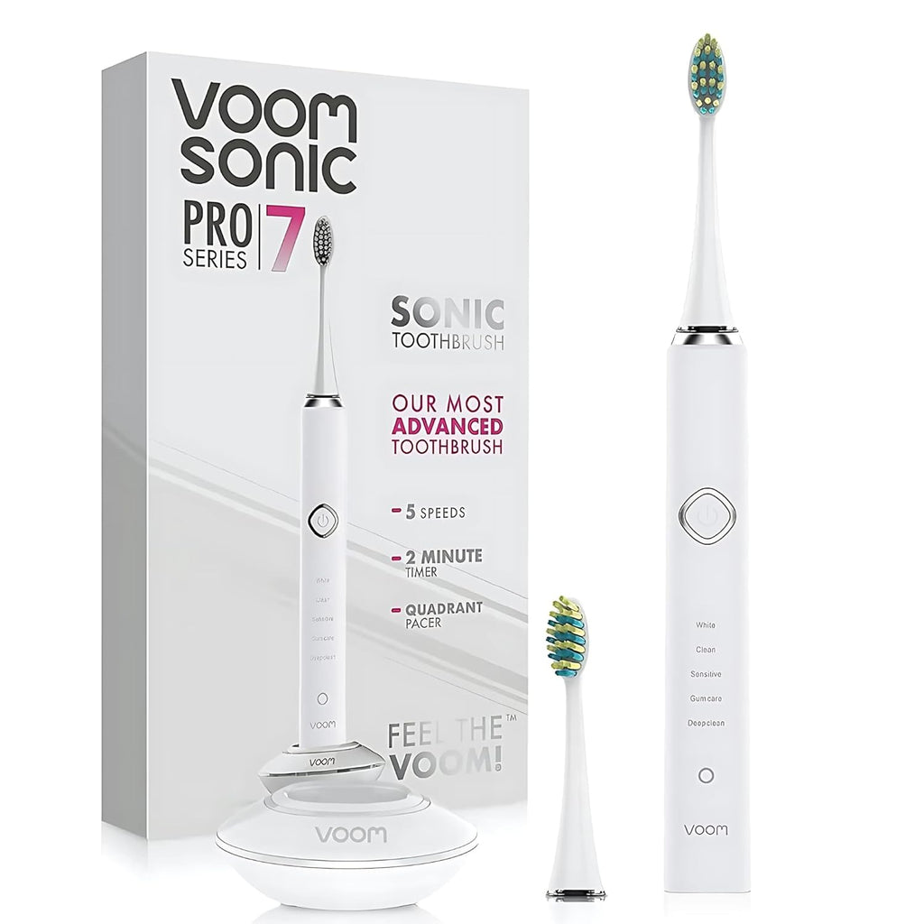 White Pro 7 Series electric toothbrush  Voom Sonic, 22179.